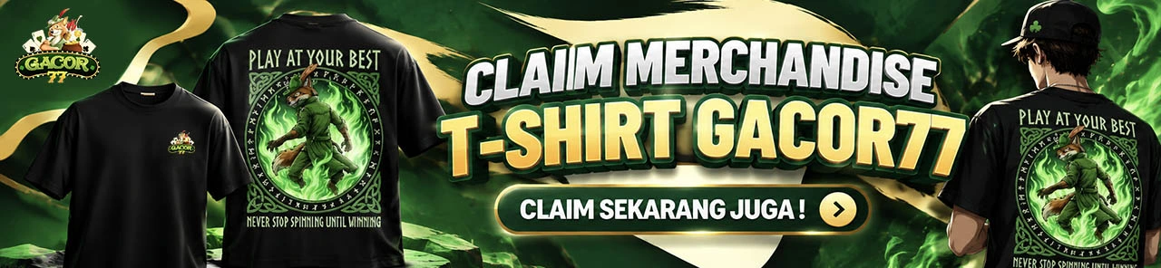 MERCHANDISE T-SHIRT GACOR77