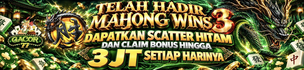 BONUS SCATTER HITAM MAHJONG WINS 3