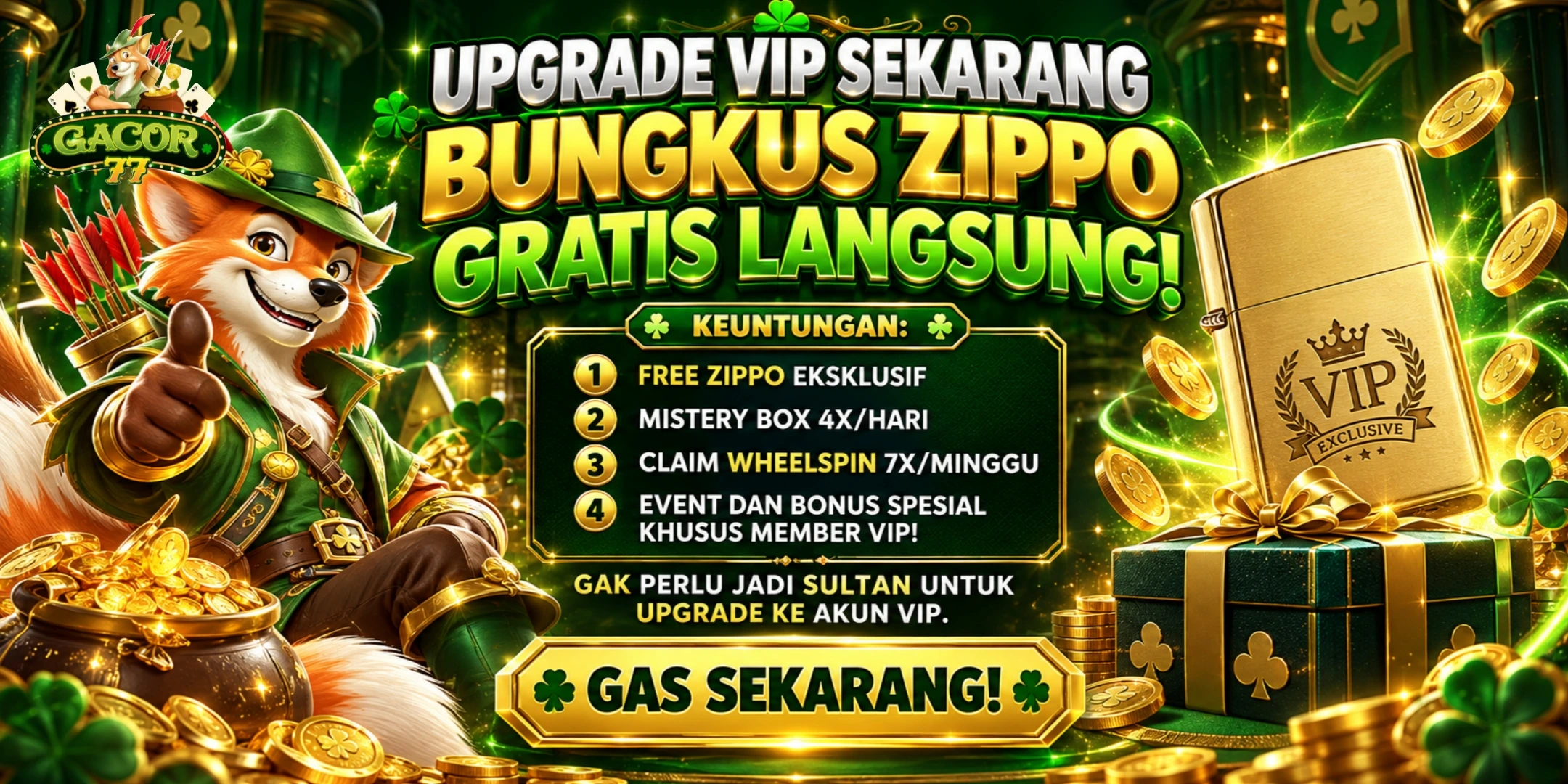 UPGRADE VIP