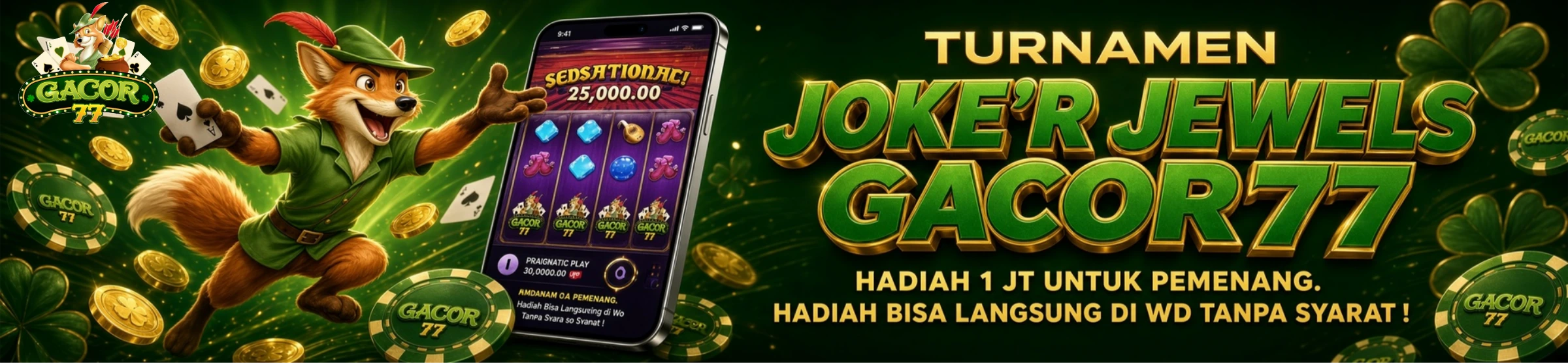 TURNAMEN MINGGUAN JOKER JEWEL