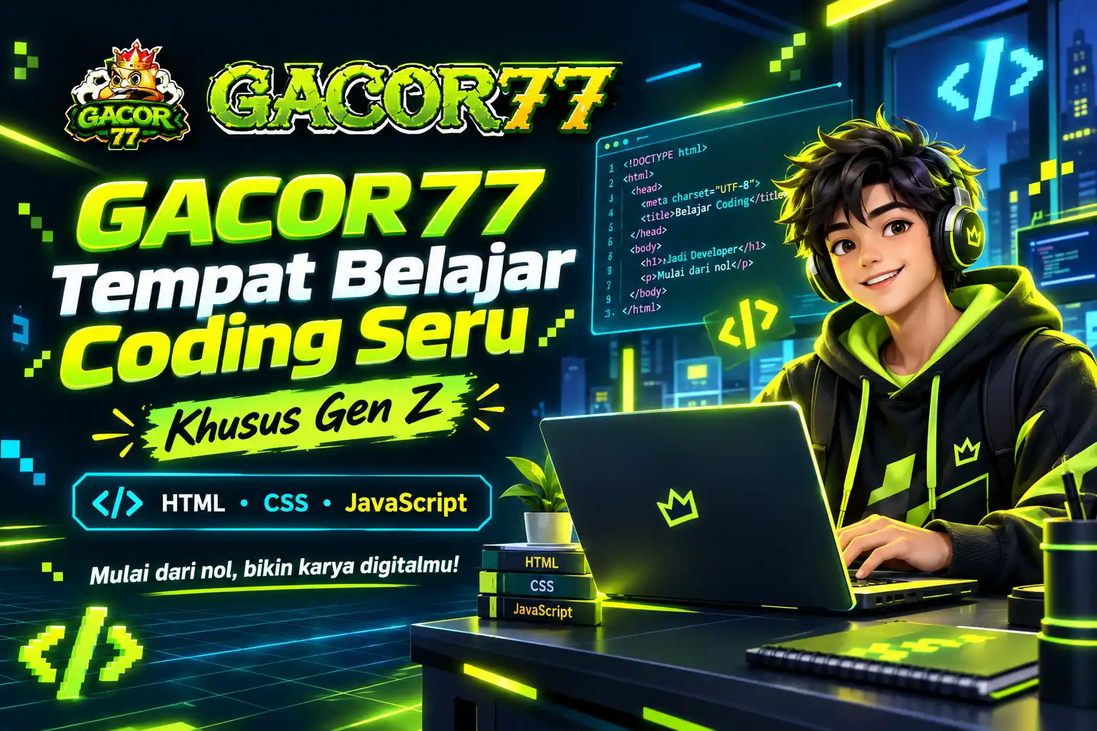 GACOR77 ~ Tempat Belajar Coding Seru Khusus Gen Z