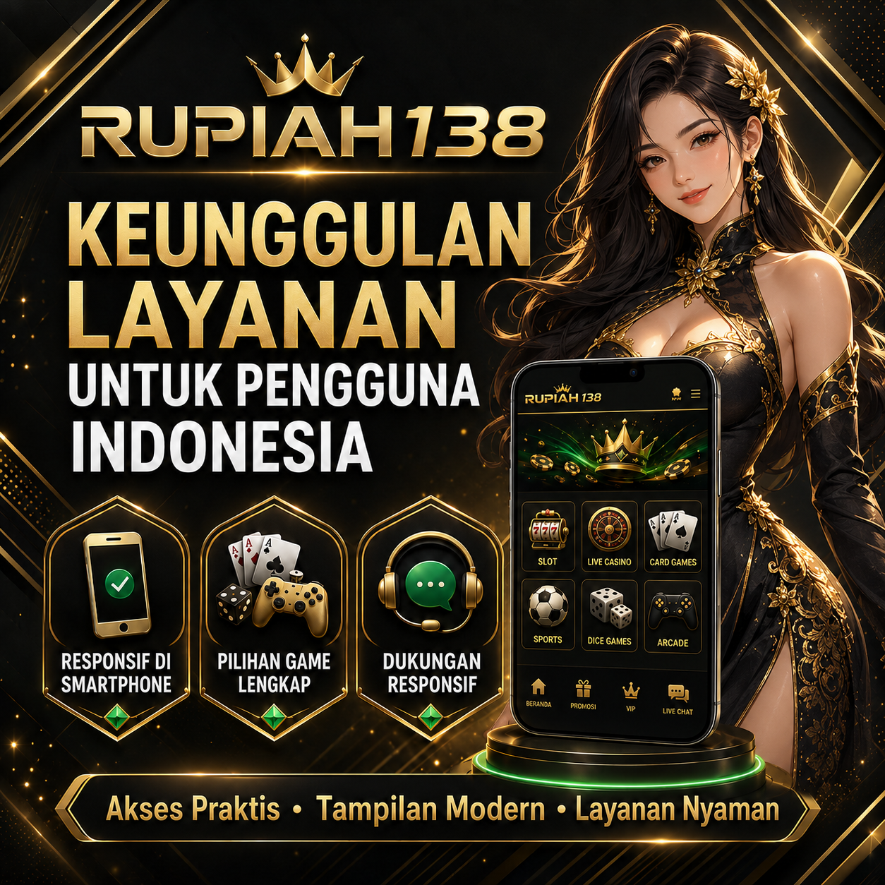 Sertifikat Resmi Rupiah138